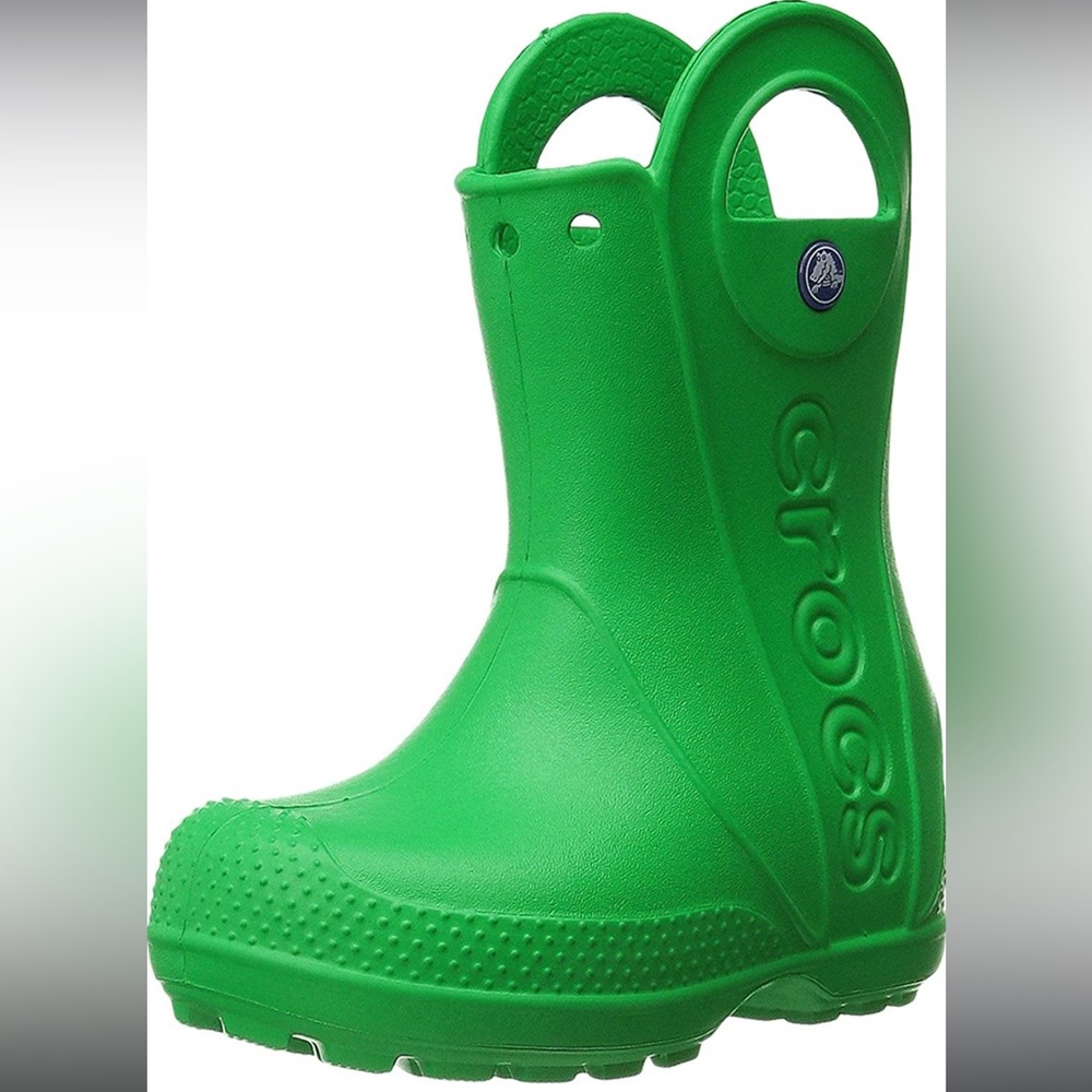 Kids croc rain boots
